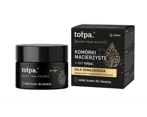 Tołpa BLACK FROM NATURE Легкий дневной крем для увлажнения и защиты кожи, 50мл