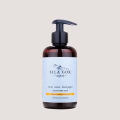 Краснополянская косметика Жидкое мыло Sila Gor №1 Citrus, Tonka, Black Pepper, 300 мл