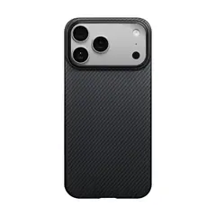 Чехол PITAKA Ultra-Slim Case для Apple iPhone 17 Pro (PitaTap) MagSafe, Black/Gray