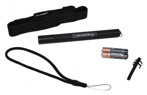 Фонарь ручной Led Lenser P4, чёрный, светодиодный, AAAx2 (8404)