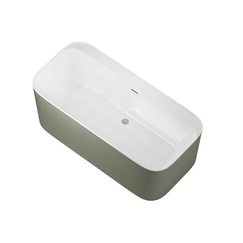 Allen Brau Infinity 2.21001.20/CGM Акриловая ванна, 170x80, цвет: белый, зелёный