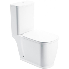 BelBagno BB10150CP/BB10150SC Унитаз-компакт безободковый, цвет: белый фото