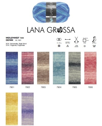 Lana Grossa Meilenweit Denim 7903