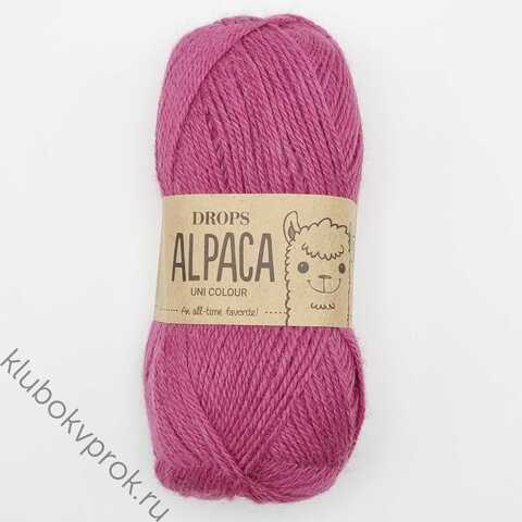 DROPS ALPACA UNI COLOUR 3770, Брусника