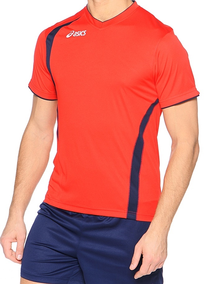 Asics Set End Man форма волейбольная мужская red - 2