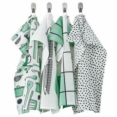 Набор кухонных полотенец IKEA RINNIG (РИННИГ), 45х60 см, 4 шт