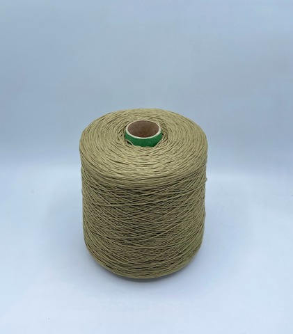 Бобинная пряжа (пр.Италия), art.Cotone, 350м/100 гр. 100%Хлопок, цвет-Осока , арт.34871