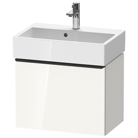 Duravit D-Neo DE422902222 Тумбочка подвесная компакт, 440x584x372, 1 ящик, цвет: белый высокоглянцевый