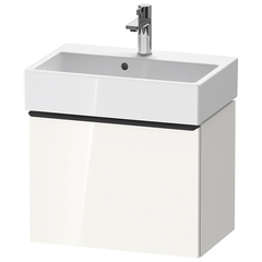 Duravit D-Neo DE422902222 Тумбочка подвесная компакт, 440x584x372, 1 ящик, цвет: белый высокоглянцевый фото