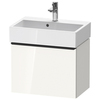 Duravit D-Neo DE422902222 Тумбочка подвесная компакт, 440x584x372, 1 ящик, цвет: белый высокоглянцевый
