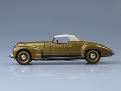 ZIS-101A Sport closed top canvas roof 1:43 Nash Avtoprom