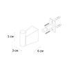 Fixsen Trend Graphite FX-98005 Крючок, цвет: графит