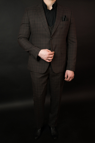 Костюм мужской - тройка Slim Fit Cesare Mariano 28/60