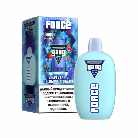 GANG FORCE 10000 Энергетик с лесными ягодами - Energy Wild Berries