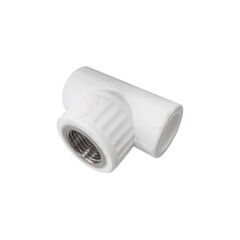 Тройник ПП 32-3/4'' PN 25, белый, Valfex Pro
