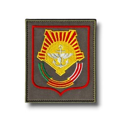 Шеврон Нарукавный ВВО ( Восточный Военный Округ ) Офисный / Олива С Красным Кантом