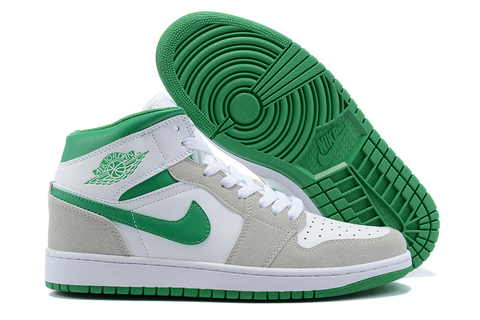 Air Jordan 1 Mid SE 'Grey/Pine Green' 