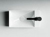 Ceramica Nova Element CN5007 Накладная раковина прямоугольная (отверстие справа), 37.5x21.5, цвет: белый