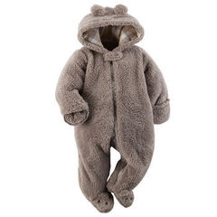 CARTERS Комбинезон меховой коричневый БК22