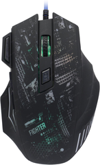 Манипулятор QUMO Gaming Optical Mouse <Fighter M38> (RTL) USB 7btn+Roll <23460>