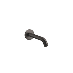 Gessi 316 54010#707 Настенный излив 146мм на 1/2”, комбинируемый с удаленным управлением (не входит в комплект), цвет: brushed black metal pvd фото