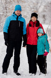 Премиальный теплый лыжный костюм Nordski Mount Blue-Black мужской