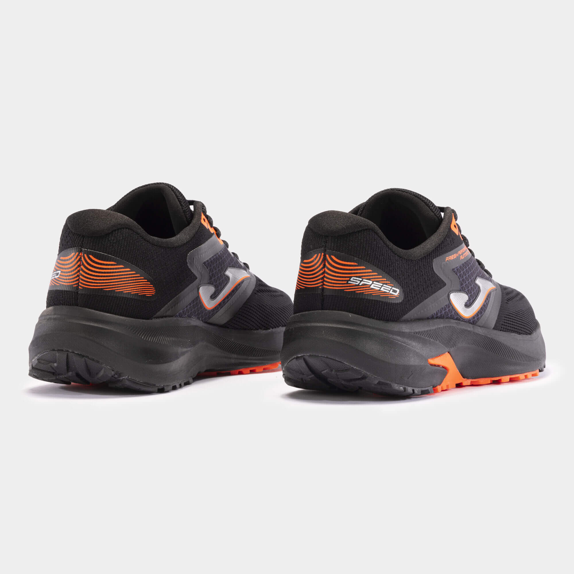 Мужские кроссовки для бега Joma Speed черно-оранжевые - 3