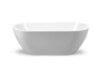 BelBagno BB70-1500-W0 Отдельностоящая акриловая ванна в комплекте со сливом (донным клапаном), 149x75, цвет: белый