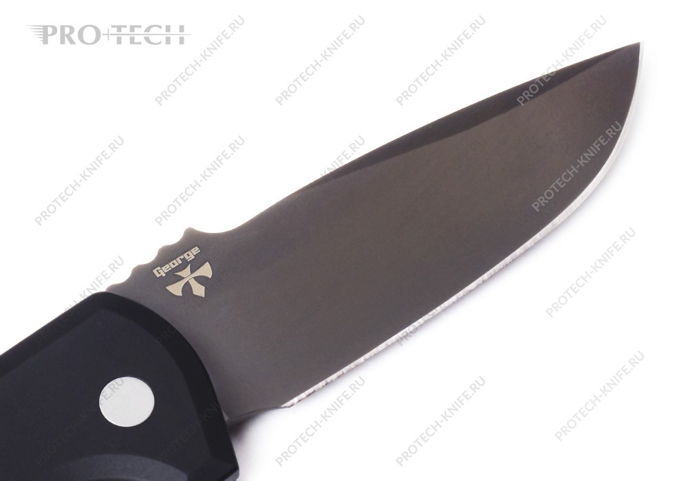 Нож Pro-Tech Rockeye LG321 D2 Smoky Grey - фотография 