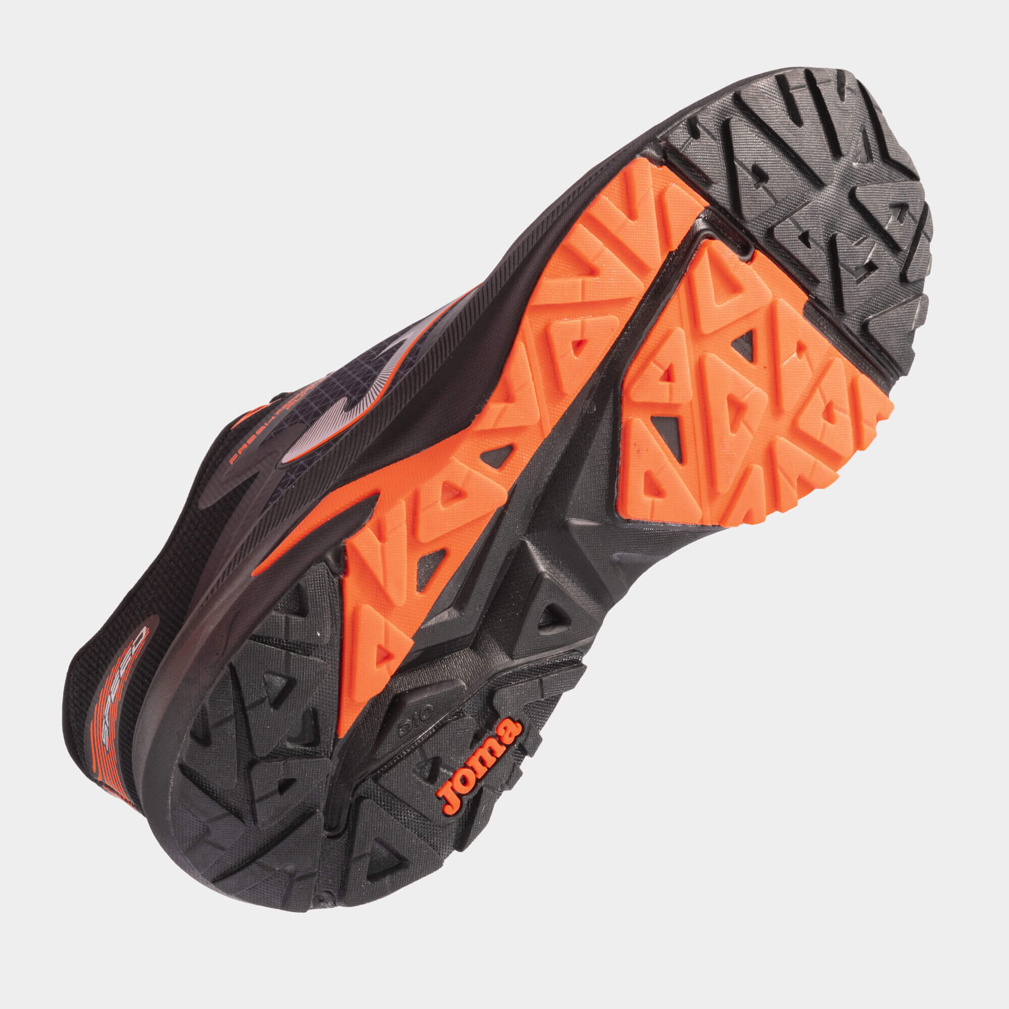 Мужские кроссовки для бега Joma Speed черно-оранжевые - 4