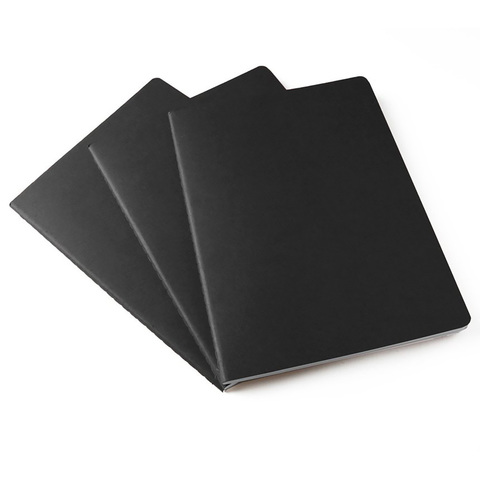 Набор 3 блокнота Moleskine Cahier Journal XL, цвет бежевый, в линейку