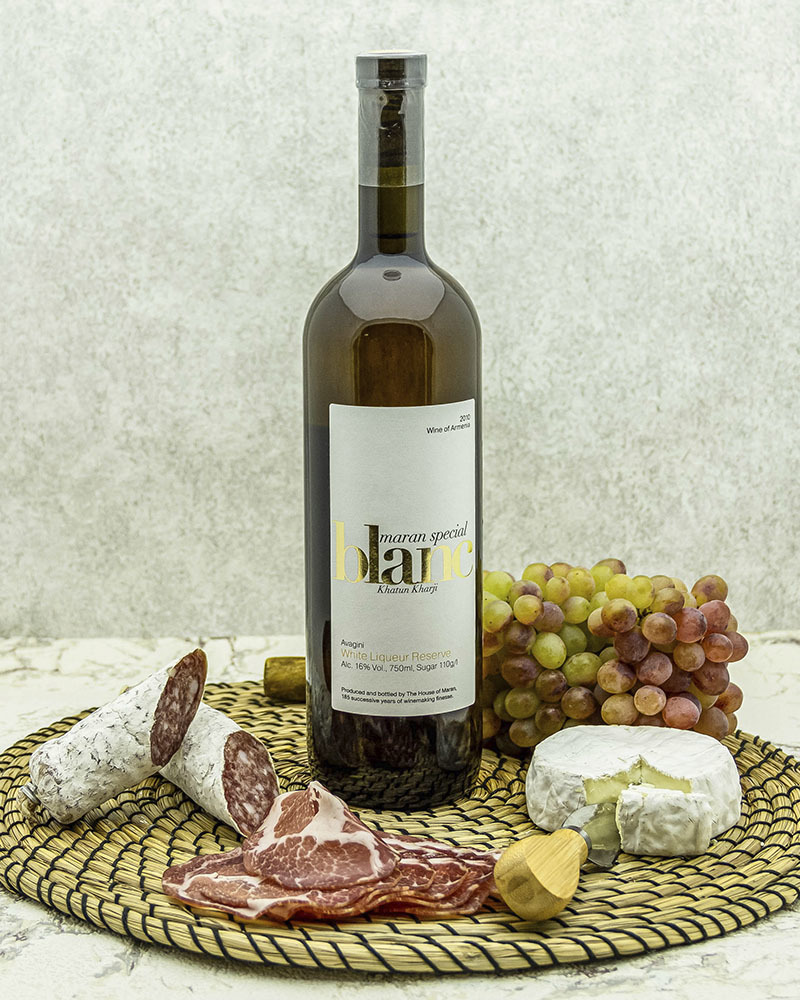 Вино Maran Winery Авагини Белое Ликерное 2010 г.у. 16,0% 0,75 л