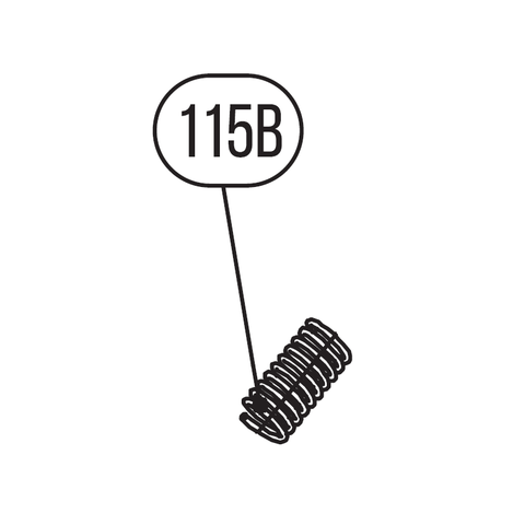 Цена на Запчасть №115B для HGSR. Пружина