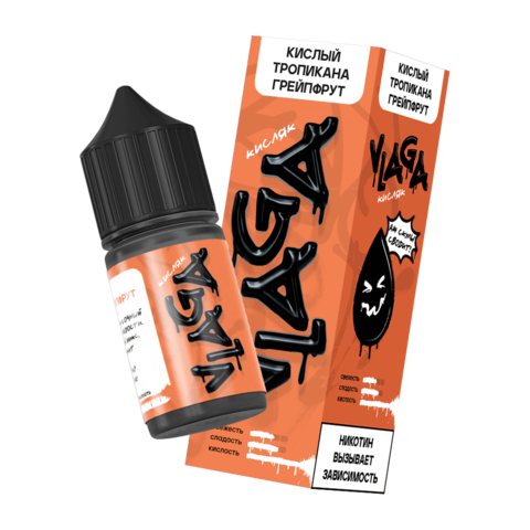 Жидкость VLAGA КИСЛЯК 2% 30 ml - Кислый Тропикана Грейпфрут