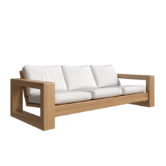 SOLID WOOD SOFAS AND ARMCHAIRS