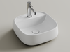 Ceramica Nova Источник (Fonte) CN5052 Раковина подвесная с отверстием под смеситель 420x420x145, белый