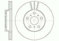 Диск тормозной вентилируемый G-brake  GR-02396