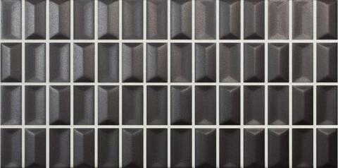 Wow 3D Bars Diamond Onix Matt 12.5x25