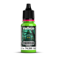 Vallejo Squidmar Color Fluorescent Fae — флуоресцентная акриловая краска, 18 мл (74.260)