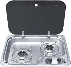 Варочная панель газов. DOMETIC CRAMER CE99-ZF460-I-G, 2конф ( Dometic HBG 2335)
