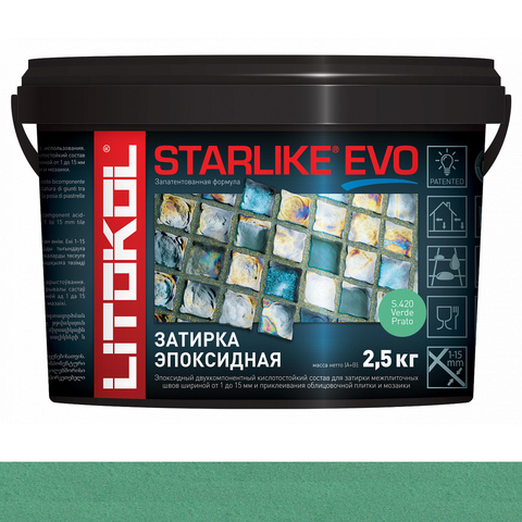 Затирка STARLIKE EVO S.420 2.5 кг