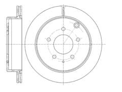 Диск тормозной вентилируемый G-brake  GR-20403