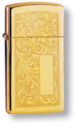 Фото Зажигалка ZIPPO High Polish Brass, латунь, золотистый, глянцевая, 30х55х10 мм