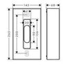 Axor Universal Circular 42873140 Держатель для бумажных салфеток, матовая бронза