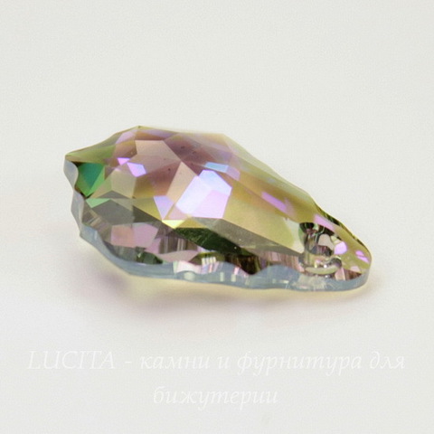6090 Подвеска Сваровски Baroque Crystal Paradise Shine (16х11 мм)