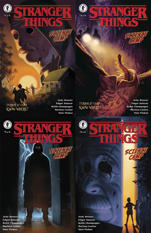 Комплект синглов Stranger Things Science Camp (#1-4) (Cover A)