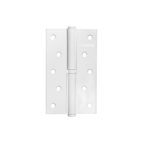 Петля дверная съемная FUARO 413/BL 125х75х2,5 WH L белый левая /61279/ (1шт)