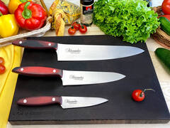 Комплект из трех ножей Alexander AUS-8 G10 (S, M Pro, L Pro)