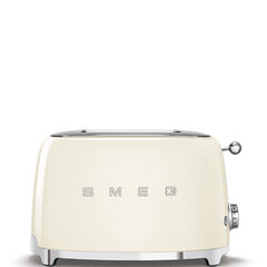 Тостер Smeg TSF01CREU, на 2 тоста, 950 Вт, кремовый, съемный поддон для крошек Тостер Smeg TSF01CREU, на 2 тоста, 950 Вт, кремовый, съемный поддон для крошек