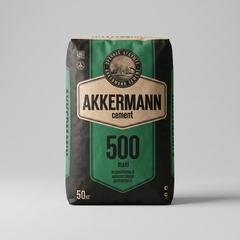 Цемент AKKERMANN ЦЕМ II/А-Ш 42,5Н 50кг М500 Д20